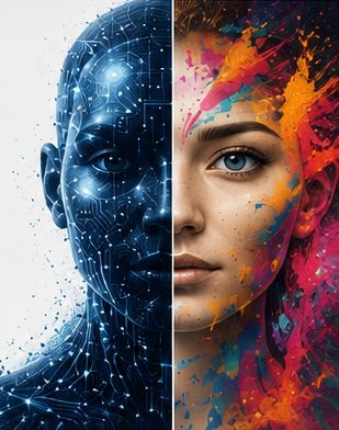 Technology and human imagination together in advertising